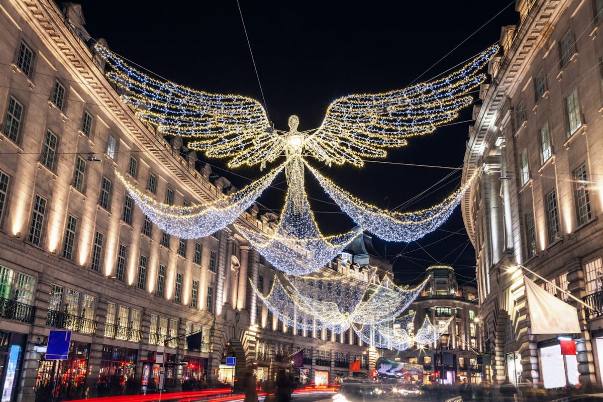christmas light tours london 2022
