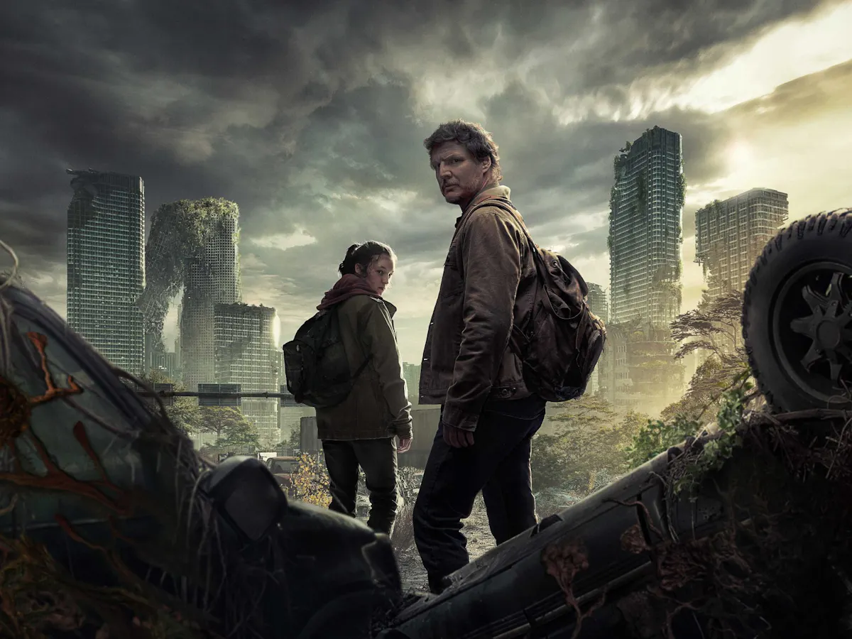 The Last Of Us, starring Bella Ramsey and Pedro Pascal